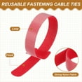 thumbnail image 3 of 6 Inch Reusable Cable Ties, 50 Pcs Adjustable Fastening Straps 5 Colors, 3 of 7