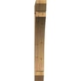 thumbnail image 2 of Ekena Millwork 5 1/2"W x 38"D x 46"H Thorton Slat Smooth Bracket, Western Red Cedar, 2 of 4