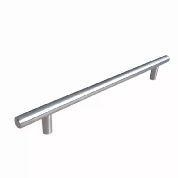 Brushed Nickel Stainless Steel T Bar Cabinet Pulls Handles 10" (5 Pack)