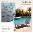thumbnail image 2 of Homall Outdoor Chaise Lounge Chairs Set of 2, 5-Position Adjustable Waterproof Patio Outdoor Chaise Lounge, Gray, 2 of 8