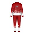 thumbnail image 4 of Lvotionpl 2026 Matching Family Christmas Pjs, Matching Christmas Pajamas Long Sleeve Top & Pants Set Matching Holiday Family Pajama Xmas Sets, 4 of 4