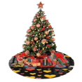 thumbnail image 4 of Falda para árbol de Navidad de Mickey Mouse, suave y divertida, decoración navideña navideña de granja de 48", 4 of 4