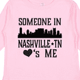 thumbnail image 4 of Inktastic Nashville Tennessee Someone Loves Me Skyline Boys or Girls Long Sleeve Toddler T-Shirt, 4 of 5