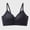 🔥 Black, variant on Adjustable Strap Wireless Push up Bras for Women No Wire Bras for Women Breathable Wireless Seamless Bras for Women Front-Clip Seamless Fixed-Cup Everyday Bra Solid Color Breathable Rear Hook