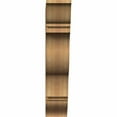 thumbnail image 2 of Ekena Millwork 6"W x 26"D x 30"H Funston Traditional Rough Sawn Bracket, Western Red Cedar, 2 of 13