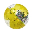 thumbnail image 2 of PVC Inflatable Beach Ball Colorful Marbled Pattern, Outdoor Pool Party Summer Toy, Easy Inflate Deflate Sturdy Waterproof Beach Ball, 2 of 7