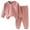 Red, variant on Girls' Fashion Girl Set Girls Outfits Set For Toddlers Comfortable Long Sleeve Layering Top And Bottom For Autumn And Spring Homewear For Everyday Use
