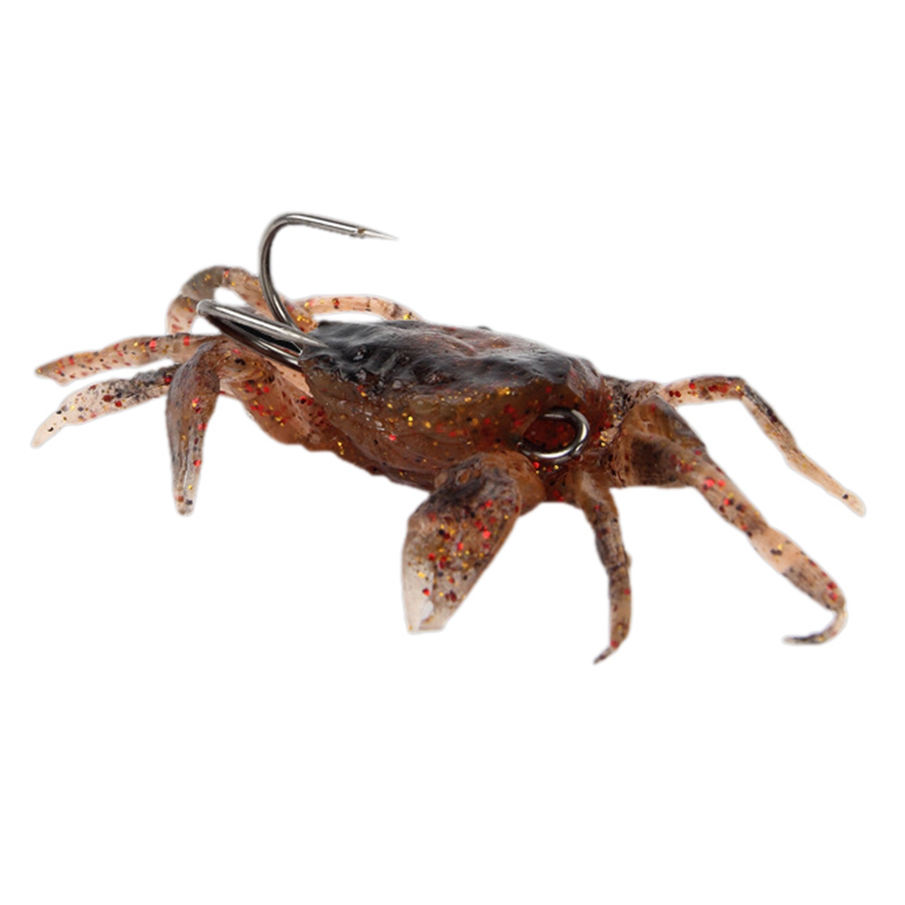 Soft Fishing Bait Simulated Crab Bait 8CM/34.5G with Hook Sea Fishing Bait