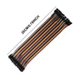 thumbnail image 2 of Cables de puente de 10/20/30 CM Cables Dupont Cables multicolores DuPont Rainbow de 40 pines, 2 of 8