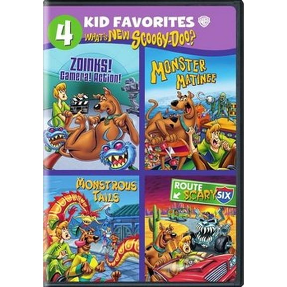 4 Kid Favorites: What's New Scooby-Doo? (DVD Set) [DVD]