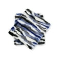 thumbnail image 3 of Home Soft Things Multi Jacquard Faux Fur Throw Pillow Cover 2pcs Set - Blue - 14'' x 26'', 3 of 7