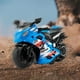 thumbnail image 1 of Motocicleta de juguete para niños, con motor de fricción e inercia, diseño realista con piezas móviles y tanque de combustible que se abre, fácil de mover y con bordes suaves, fabricada en plástico., 1 of 6