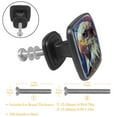 thumbnail image 3 of 4 Pcs Cabinet Handle Drawer Pulls Eagle Knobs with Screws Square Furniture Office Cabinet Knob Decoration, 3 of 8