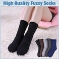 thumbnail image 2 of Kiibsot 5Pairs/ 6 Pairs Womens Super Soft Fuzzy Plush Warm Winter Home Sleeping Slipper Socks, 2 of 6