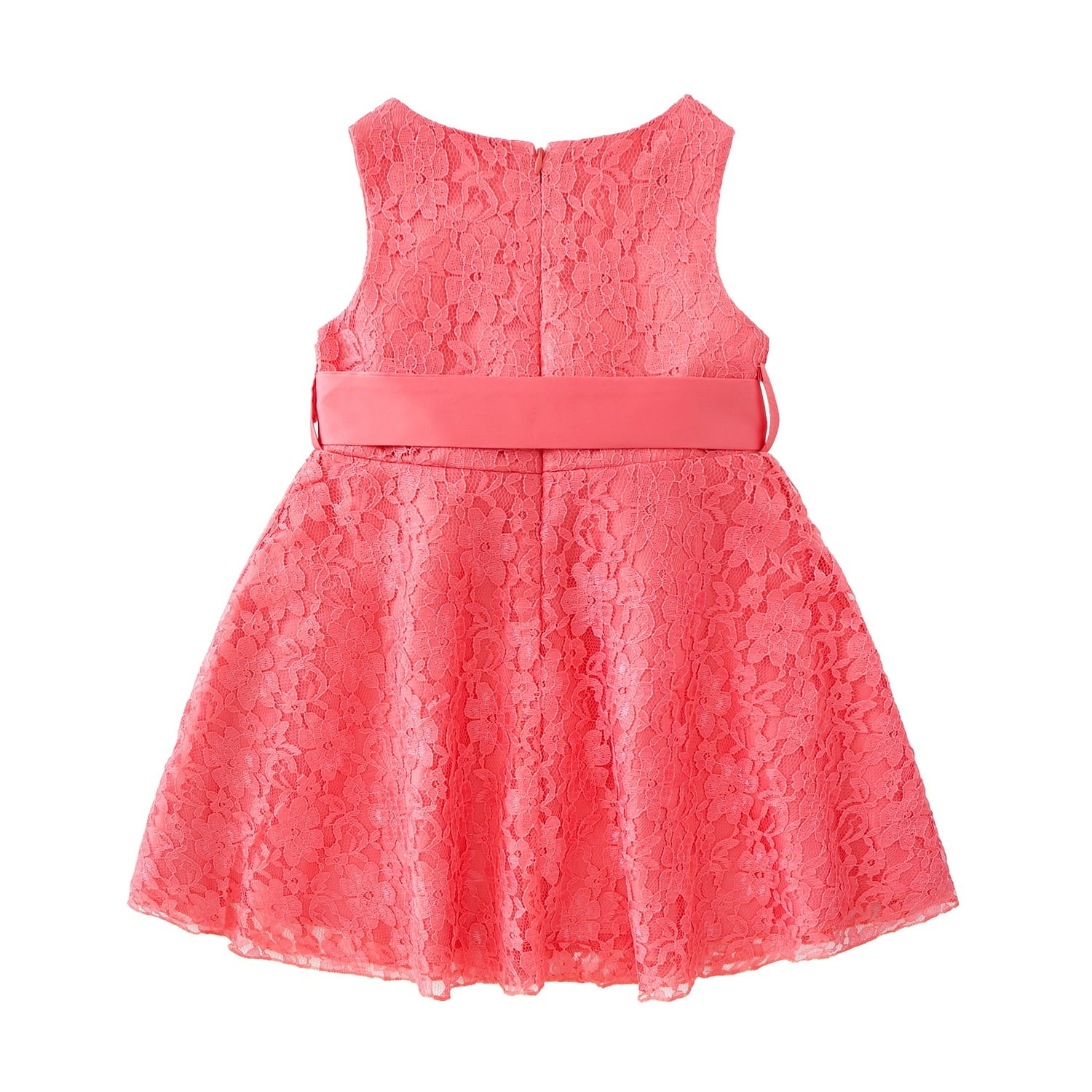 MEOILCE Baby Girls Princess Dress Sleeveless Lace Tutu Prom Gown Bridesmaid Party Wedding Birthday Dress 0-24M