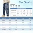 thumbnail image 5 of Rolanko Boys Baggy Jeans Elastic Straight Fit Stretch Denim Pants Loose Waist Everyday kids for 4-16, 5 of 5
