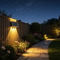 thumbnail image 5 of AuroraX Motion Sensor Solar Wall Light Outdoor Solar Lights for Yard Decorative Wireless LED Security Waterproof Patio Garage Porch Lamp Black, 5 of 6