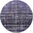 thumbnail image 1 of Ahgly Company Indoor Round Mid-Century Modern Purple Persian Area Rugs, 5' Round, 1 of 6