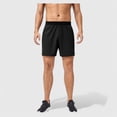 thumbnail image 2 of Active Men's Solid Color Pull-On Athletic Shorts with Elastic Waistband Lightweight Quick Dry Fabric - XX Large, Black, 2 of 5