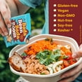 thumbnail image 4 of Bada Bean Bada Boom Plant-Based Protein, Gluten Free, Vegan, Crunchy Roasted Broad (Fava) Bean Snacks, 110 Calorie Packs, The Classic Box Variety Pack, 1 Ounce (Pack Of 24), 4 of 4