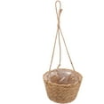 thumbnail image 4 of Hemoton Woven Hanging Plant Pot Hanging Flower Pot Home Balcony Flowerpot Garden Flowerpot, 4 of 8