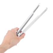 WORGEOUS Heavy Duty Fire Tongs with Comfortable Handle for Outdoor Fire Pit and BBQ, Safe Firewood Clamp Tool for Camping and Fireplace Use