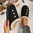 thumbnail image 5 of Women's Platform Slippers Anti-Slip Sneakers Short Ankle Boot Comfy House Slippers for Indoor Outdoor, 5 of 9