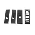 thumbnail image 4 of LOVIVER Window Switch Button Covers Sticker Carbon Fiber Color Interior Accessories, 4 of 8