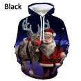 thumbnail image 3 of Sudadera con capucha navideña para hombre, con estampado 3D de Papá Noel, sudaderas gráficas, sudadera con capucha divertida informal unisex, ropa de calle para hombre, 3 of 5