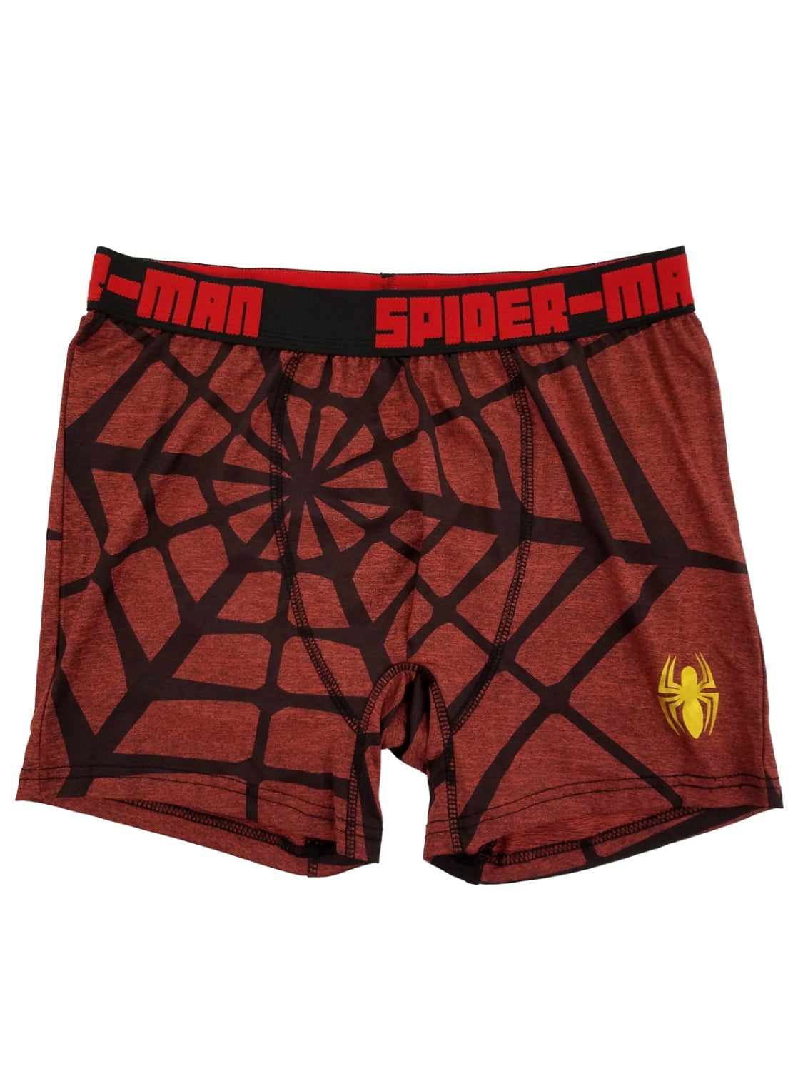Marvel SpiderMan Marvel Mens Red Spiderweb Graphic
