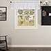 thumbnail image 3 of VHC Brands Farmhouse 16"x90" Valance White Rod Pocket Kitchen Window Curtains, 3 of 4