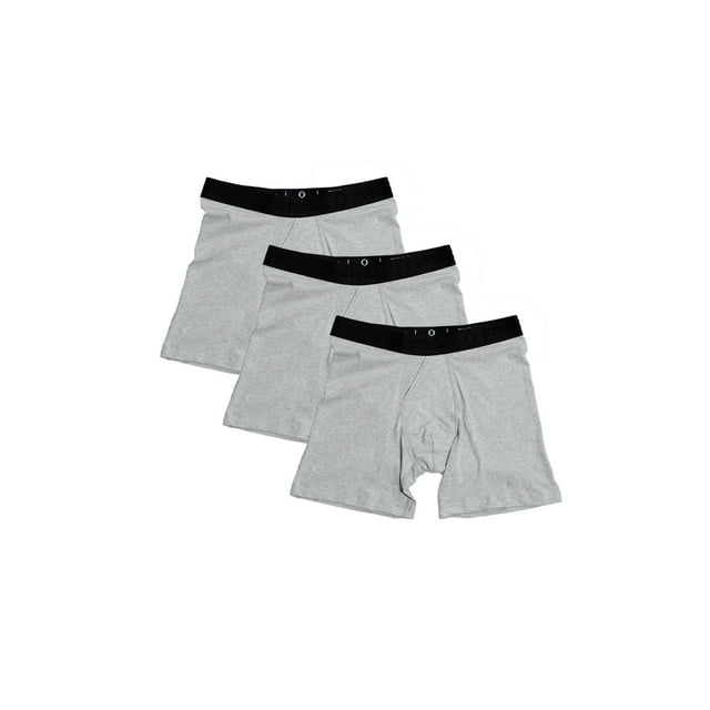 OTECKA Re-Lax Men’s Cotton Combed Cotton Boxer Brief With Built-In Snug Pouch Technology -3 Packs