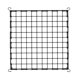 thumbnail image 3 of Malla elástica para enrejado de carpa de cultivo para soporte hidropónico de pepinos en patio 120cm x 120cm, 3 of 8