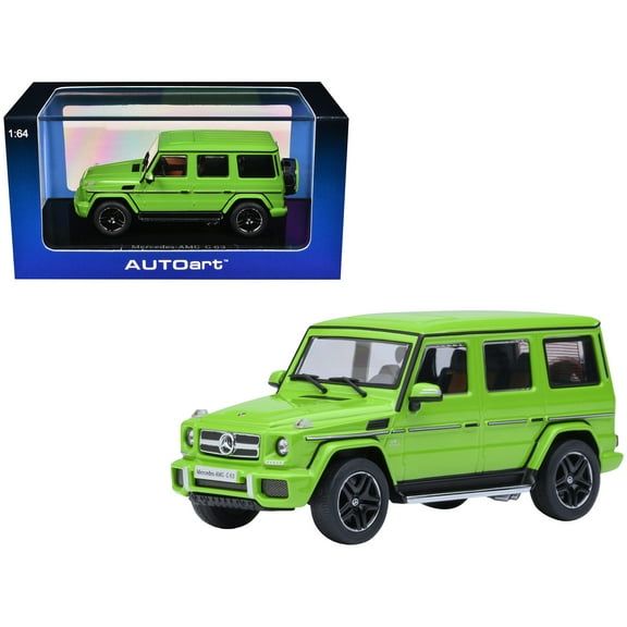 2017 Mercedes-Benz AMG G 63 Alien Green 1/64 Model Car by Autoart