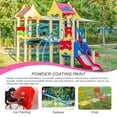 thumbnail image 3 of Powder Coating | Perfect for Metal Surfaces | Car Paint | Building Materials | Powder Paint for Steel Structures, Factories, Buildings, Playgrounds, Gardens (Grass Green 32 oz), 3 of 9