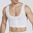thumbnail image 2 of Mens Chest Compression Shirt – Gynecomastia Tank Top Shapewear for Men, 2 of 5