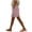 Pink(Womens Shorts), variant on GUACER Women's Linen Shorts Fashion Bermuda Drawstring Pockets with Hollow Side Beach Shorts