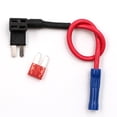 thumbnail image 2 of Easy To Install 12V Fuse Holder External Line Connector Converts 1 Fuse Slot To 2 Protects Each Circuit Individually, 2 of 7