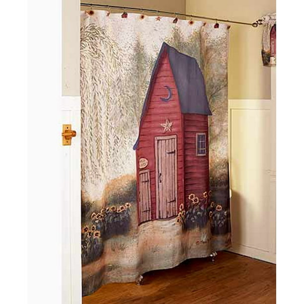 Outhouse Bathroom Collection Primitive Home Rustic Artwork Pam Britton