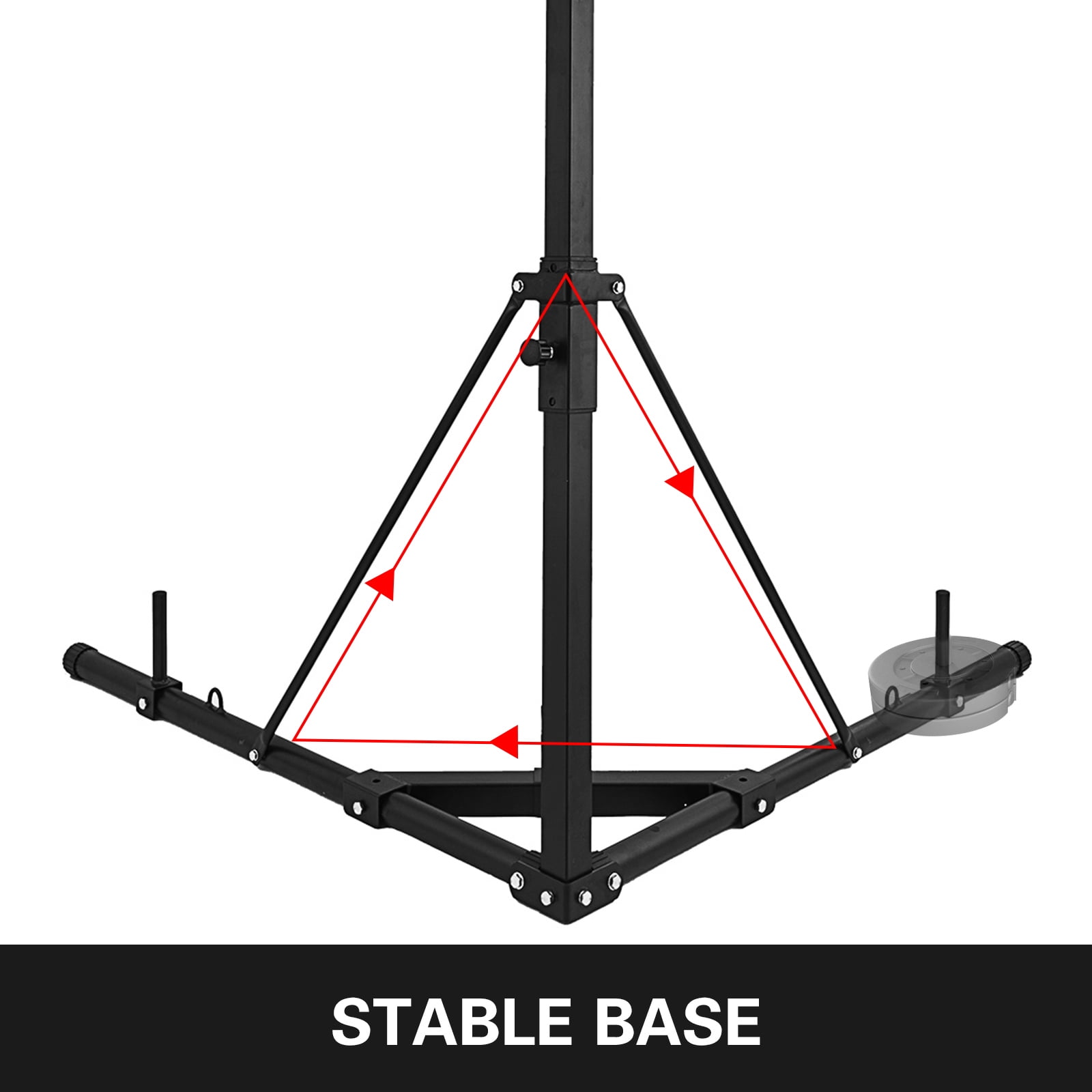 folding boxing bag stand