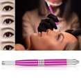 thumbnail image 3 of Herramienta de tatuaje manual con pluma de microblading y pluma para tatuaje de cejas semipermanente de doble punta, 3 of 10