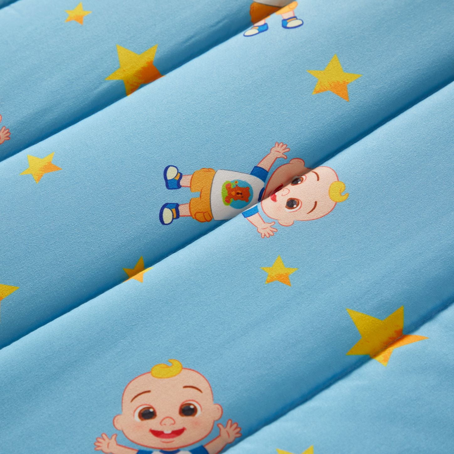 Cocomelon Super Soft Travel Nap Mat for Kids, Blue