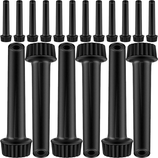 Shisuyan Lamp Switch Plastic Black General Users 20Pcs 1.97X0.51X0.51In