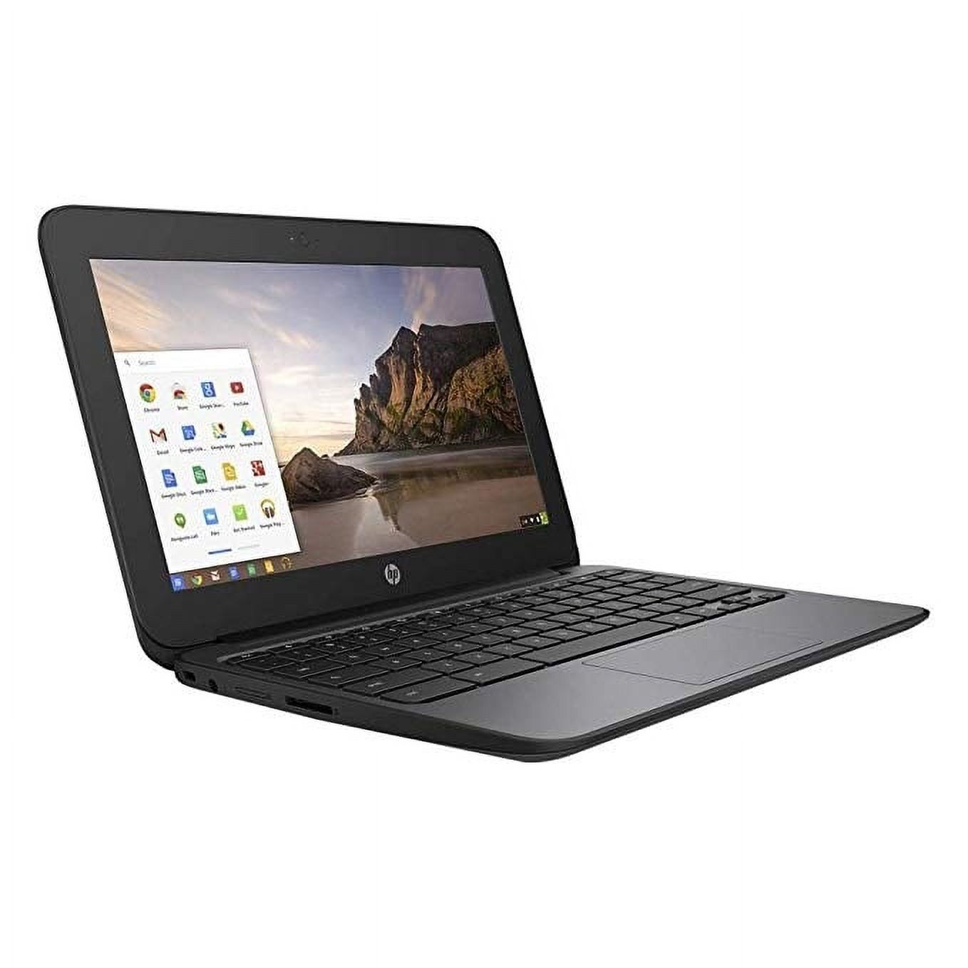 HP Chromebook V2W29UT#ABA Intel Celeron N2840 X2 2.16GHz 2GB 16GB SSD 11.6",&nbsp;Gray&nbsp; (Used) - image 3 of 4