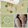 thumbnail image 5 of 20 Pcs Flat Round Stitch Markers Enamel Alloy Crochet Stitch Marker Charms Lobster Claw Clasps Locking for Weaving Sewing Accessories Jewelry, 5 of 6
