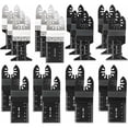 thumbnail image 1 of Lame de Scie Oscillante Multi-Outils, Kit d'Accessoires 20 Pcs pour Plastique, Bois, Métal, 1 of 5