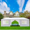 thumbnail image 3 of 10'x 30' Canopy Tent Party Wedding Garden Gazebo Outdoor Waterproof With 8 Walls, 3 of 13