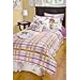 thumbnail image 3 of Rizzy Home | BT1490 | Polyester Comforter | 68"x86" Pink/Yellow/ Plaid Print, 3 of 3