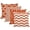 rust, variant on Accent Home Printed Cushion Covers Set of 4 - Decorative Square Throw Pillow Cover , Indoor & Outdoor Cotton Cushion Cases , Geometric Design Rust Pillowcases for Home Sofa - Bed - Couch 18 x 18 inch