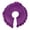 Purple, variant on M Buder Detachable U Shape Spa Massage Bed Face Pillow Cushion, Pink